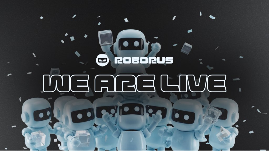 UseRoborus's tweet image. WE ARE NOW LIVE!
$ROBORUS is now officially live. Built to connect robotics with Web3, it sets the foundation for a network where tasks, automation, and validation all happen on-chain.
CA: 0xA20297380393B7dEDf1e2dB9133F379e215f1E1A