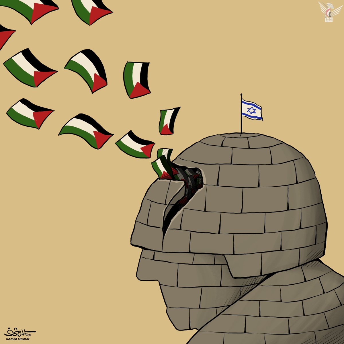 kamalsharf's tweet image. #السابع_من_أكتوبر
كاريكاتير
