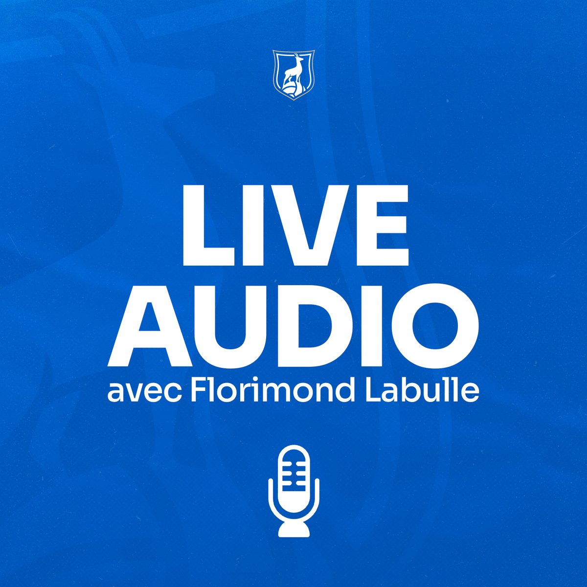 🎙️ 𝐑𝐞𝐧𝐝𝐞𝐳-𝐯𝐨𝐮𝐬 𝐣𝐞𝐮𝐝𝐢 𝐚̀ 𝟐𝟏𝐡 sur le Discord des supporters

Un échange audio avec Florimond Labulle, co-président du club 👥
L’occasion de discuter actu et de poser toutes vos questions en direct 🗣️

Lien Discord : discord.gg/t4UuUURTy?even…