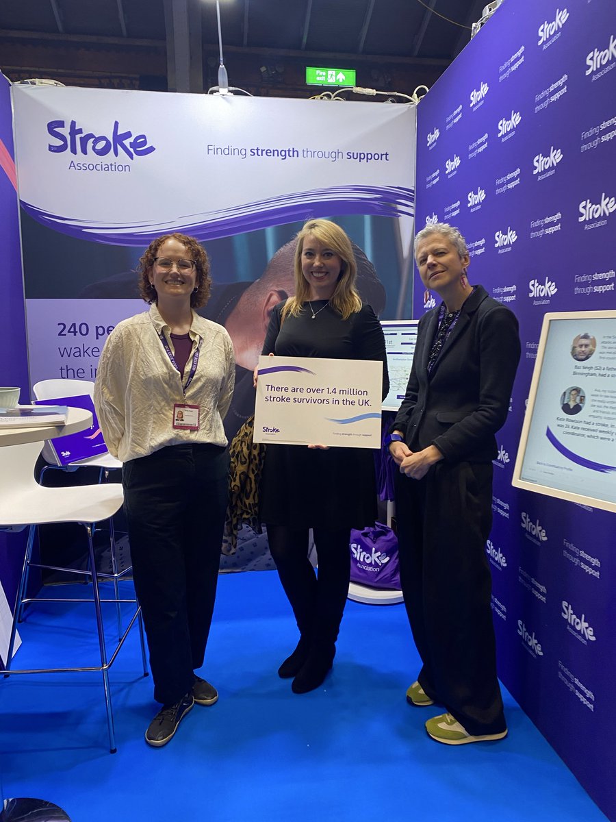 Great to discuss stroke in south Northamptonshire <a href="/sarah_bool/">Sarah Bool MP</a> thanks for stopping by our <a href="/TheStrokeAssoc/">Stroke Association</a> #CPC25 stand