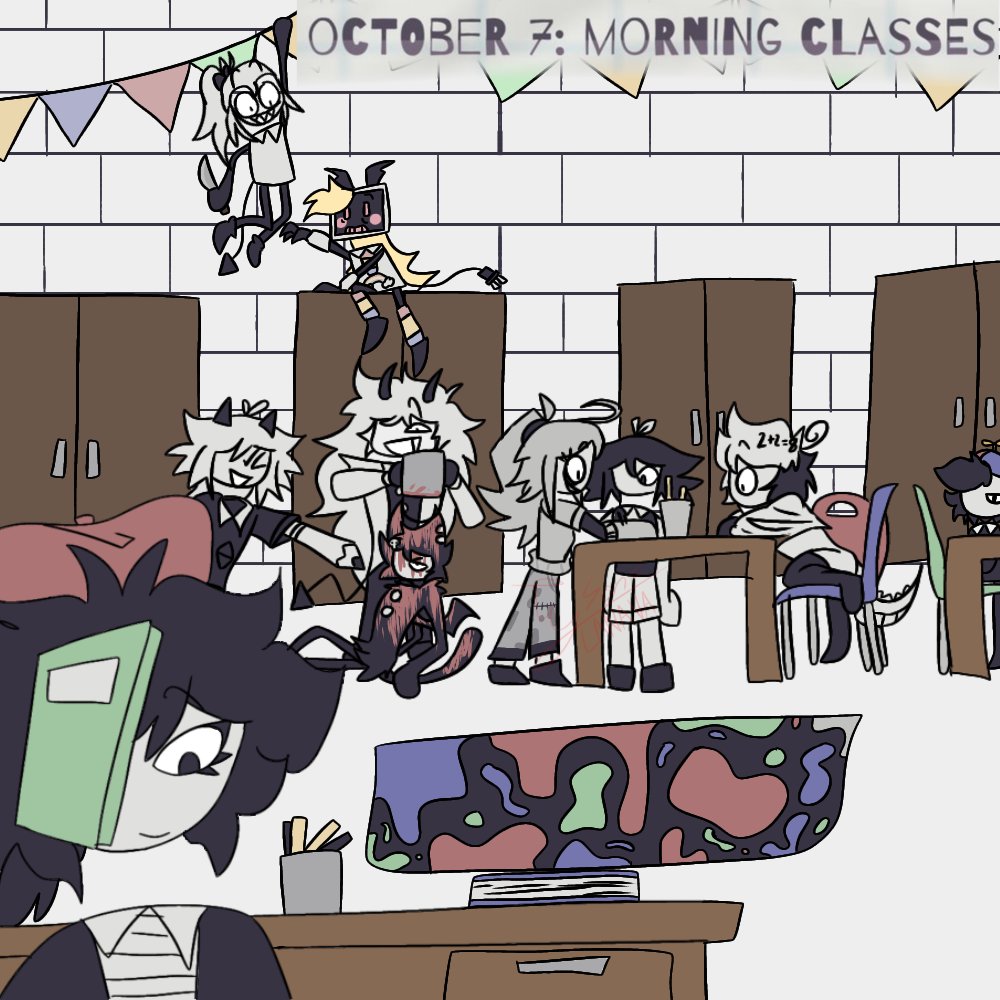 Tysonthemaskian's tweet image. Day 7! #FPEtober