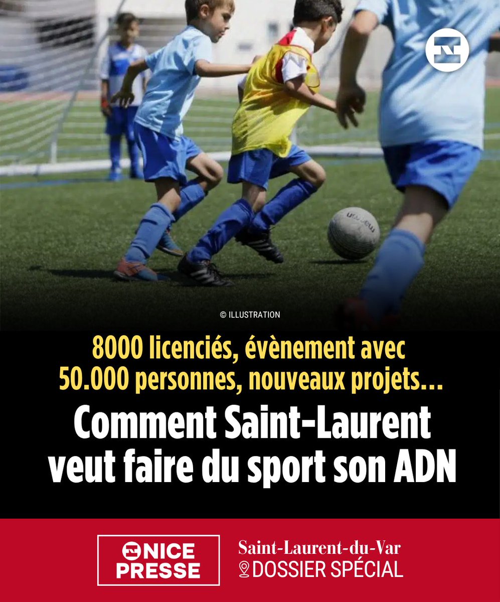 Près de #Nice06 : 8000 licenciés, évènement avec 50.000 personnes, nouveaux projets… Comment Saint-Laurent veut faire du sport son ADN

<a href="/ExploreNCA/">Explore Nice Côte d'Azur</a> <a href="/sldv06/">Ville de Saint-Laurent-du-Var</a> <a href="/JosephSeguraSLV/">Joseph SEGURA</a> 

📍 Dossier spécial ⤵️
nicepresse.com/pres-de-nice-8…