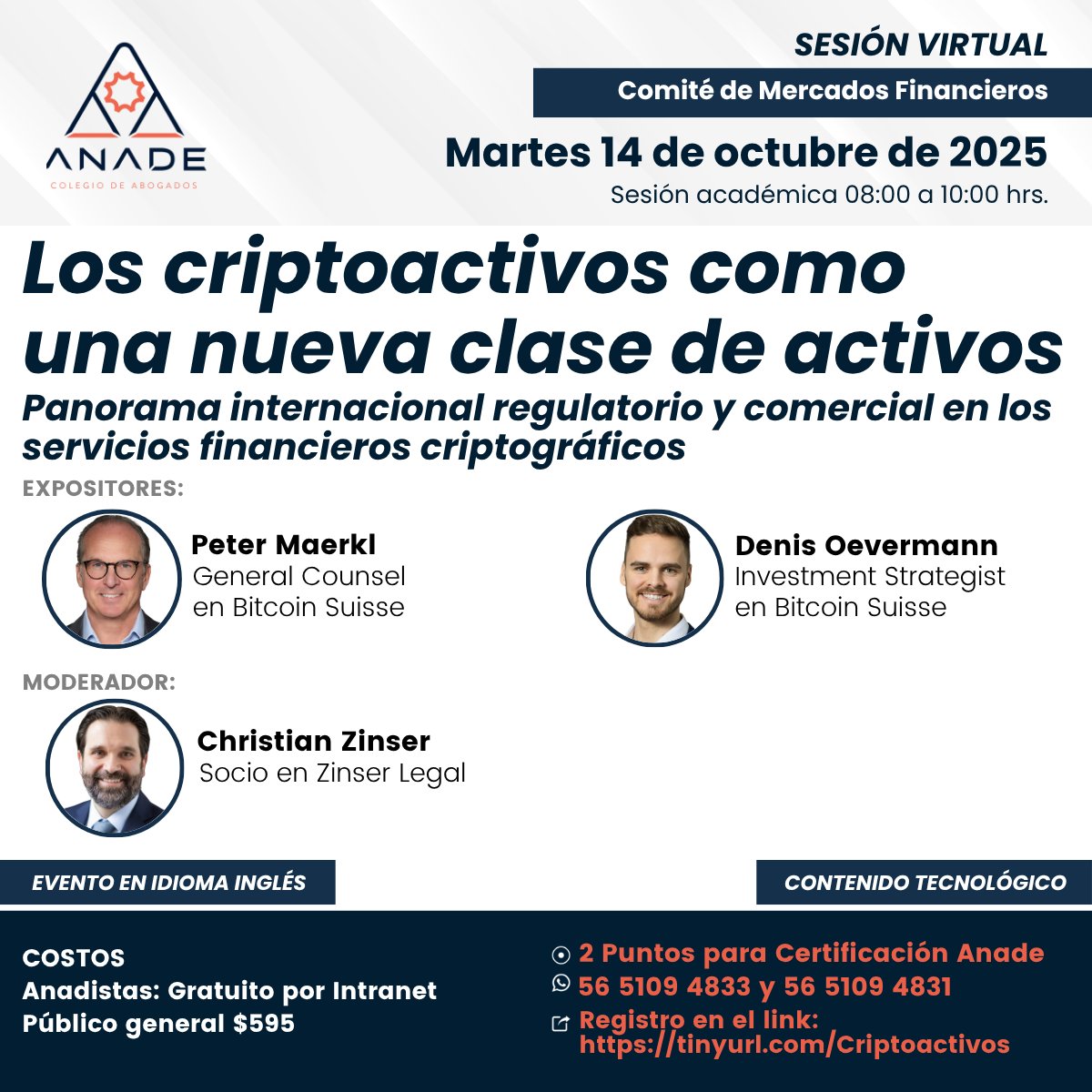 🔍 ¿Cómo se crean estos activos, cómo funcionan y cómo están evolucionando  en medio de la revolución blockchain? 🛎️ Registro: https://t.co/yTYwT4pFSP  #NuestraResponsabilidadEsHoy #ANADE2025