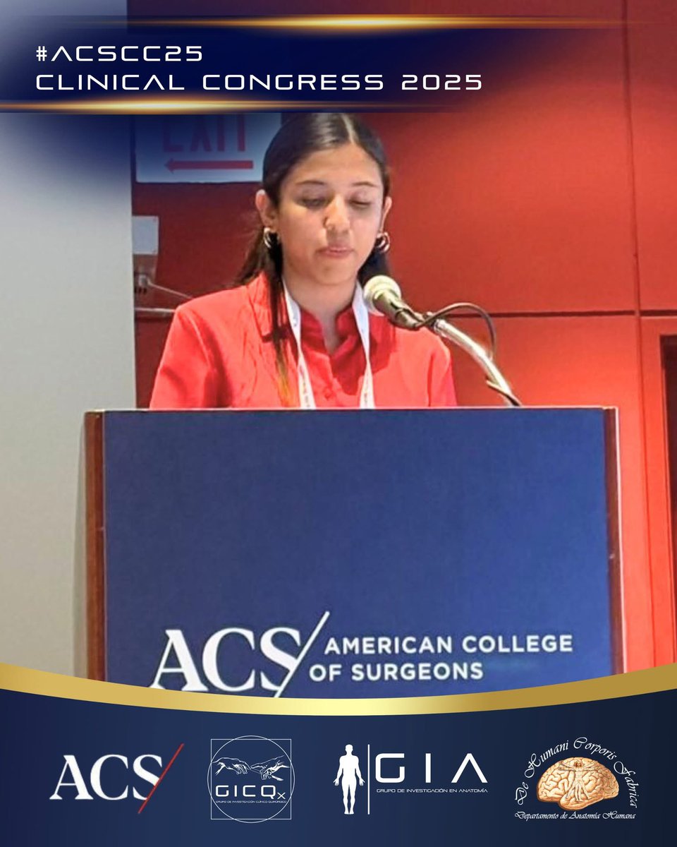 Day 2 at #ACSCC25
<a href="/GICQx_UANL/">GICQx UANL</a> and <a href="/gia_uanl/">Anatomy Research Group</a> continue strengthening their commitment to clinical-surgical research and anatomy. 🔬🇲🇽
#ACSCC25 #GICQx #GIA #UANL #Anatomy <a href="/uanl/">UANL</a> <a href="/AmCollSurgeons/">American College of Surgeons</a>