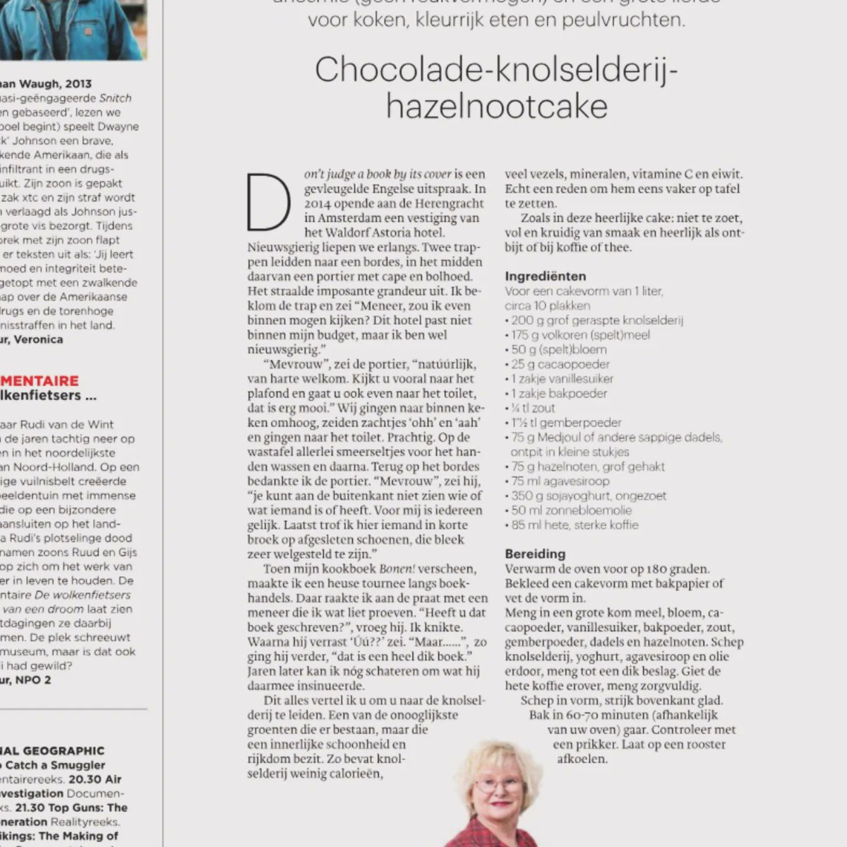 Op de valreep (en vanuit Zwitserland waar ik berg op berg af ga), dit heerlijke verrassende recept. Mijn kookcolumn en het recept vandaag in <a href="/trouw/">Trouw</a>
#knolselderij #cake #chocolade #hazelnoot #recept #kookmetjokeboon #kookcolumn