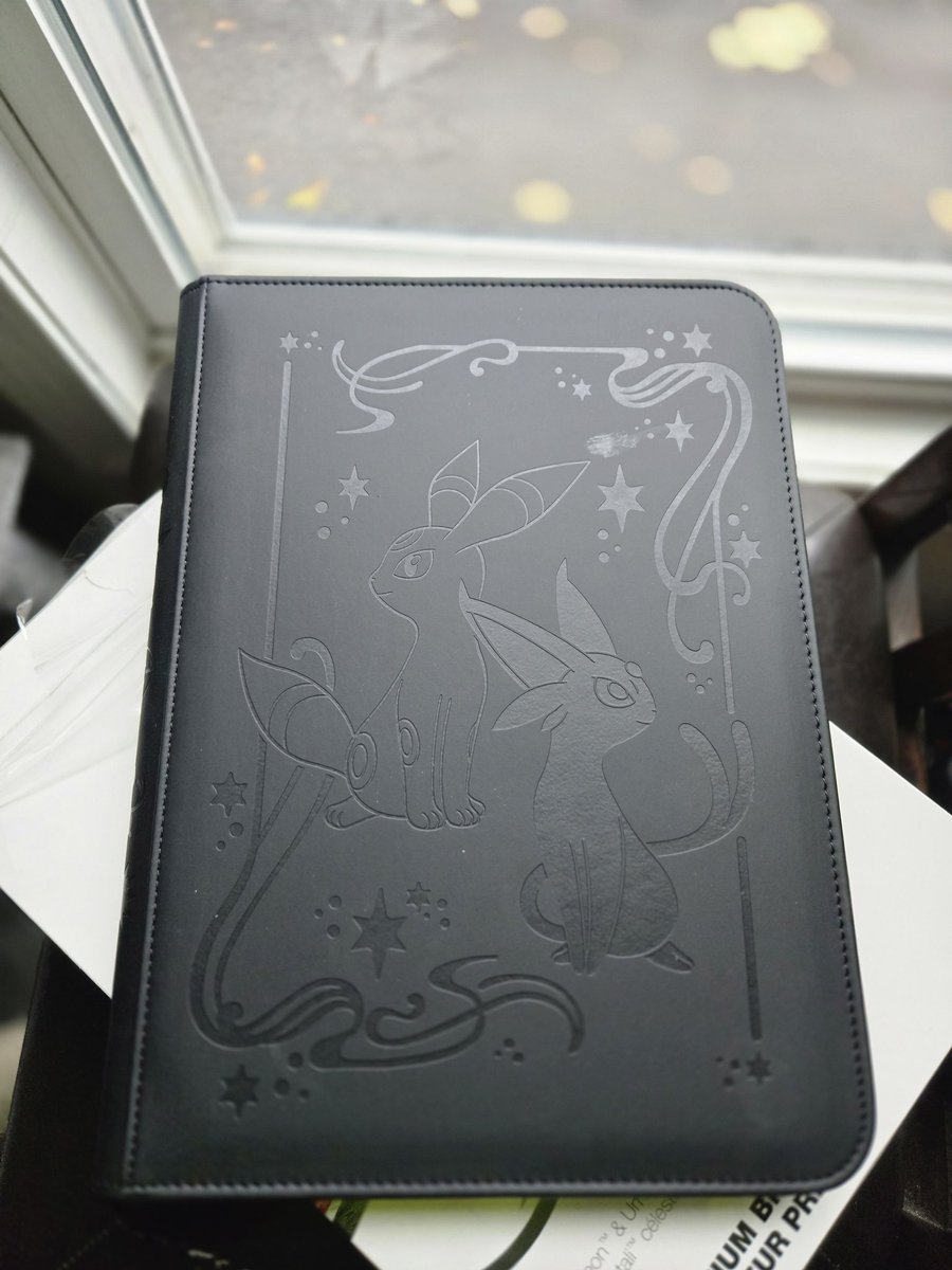 Josh (@puppyboynova) on Twitter photo Absolutely adore this new binder from pokemon center. 
Feels to be great quality with amazing details 
#pokemon #eevee #umbreon #espeon Absolutely adore this new binder from pokemon center. 
Feels to be great quality with amazing details 
#pokemon #eevee #umbreon #espeon