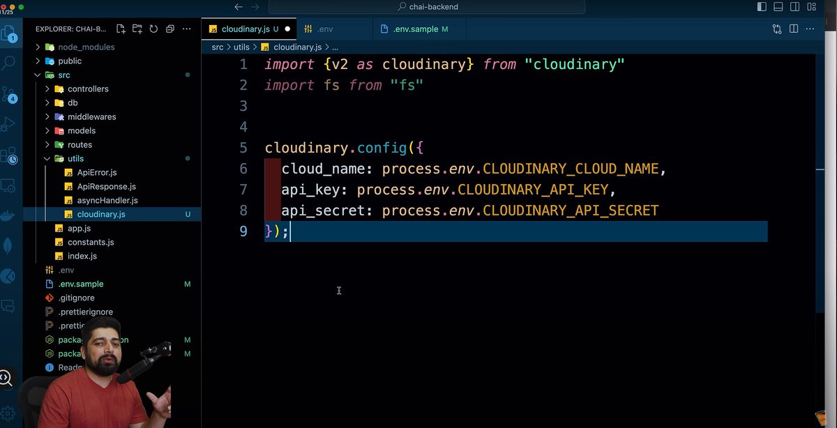Sanket863's tweet image. 🚀 Day 14 of Backend Learning!

📸 Learned Multer – handles multipart/form-data for file uploads
☁ Explored Cloudinary for cloud storage
🎥 Perfect for handling profile pics &amp;amp; thumbnails
Next: HTTP Methods &amp;amp; Headers with @Hiteshdotcom  sir.
#Backend #NodeJS #Multer #Cloudinary