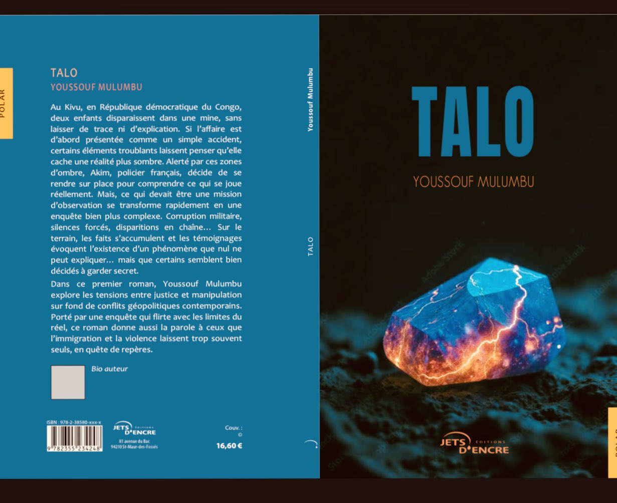 Youssouf Mulumbu on X: "Voici mon premier roman TALO. 📖 On est tous  connectés, parfois sans le savoir. 📱 TALO raconte cette réalité et un  nouveau départ après le foot. Merci pour