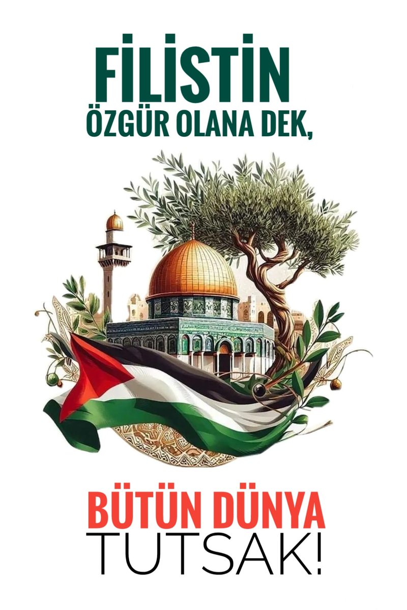 Filistin Özgür Olana dek, Bütün Dünya Tutsak.
#Nehirdendenizeözgürfilistin 
#FreePalestine 
#sumudforGazza