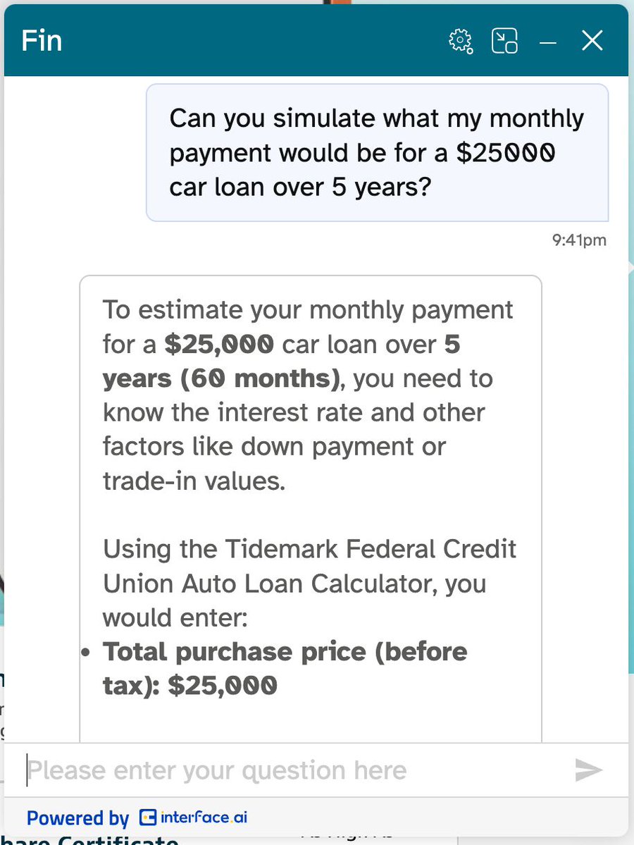 interfaceAI's tweet image. Alongside Voice AI, Tidemark FCU has now gone live with Chat AI on their site!
With Voice + Chat AI, @TidemarkFCU is reaping the benefits of interface.ai’s 'One AI Brain'.
👉 Try it out: tidemarkfcu.org
#ChatAI #VoiceAI #MemberExperience #CreditUnions