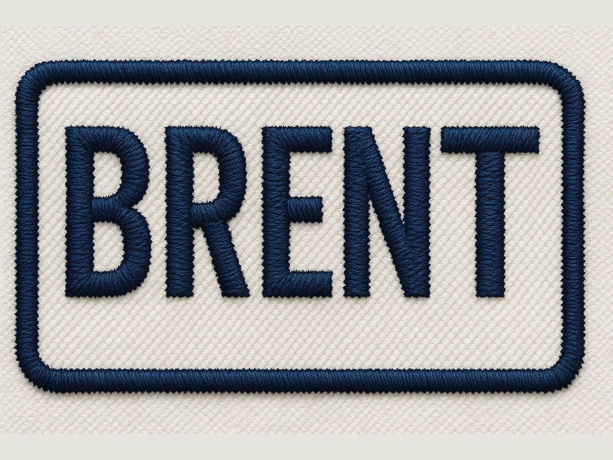 DigitEMB's tweet image. The “Brent” patch shows that simplicity stitched right looks stunning! 💥 Digitized with perfection by DigitEMB. Get your custom patch now!
📧 support@digitemb.com
#DigitEMB #EmbroideryDigitizing #CustomPatch #EmbroideryDesign #ThreadArt #EmbroideryWork #DigitizingExperts