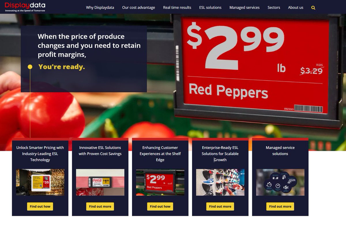 Signs of Dollar Devaluation
Grocery stores now use electronic shelf labels to change prices in real time or multiple times per day.
Dollar Tree is raising the cap to $7 - expanding demographic. 
Staples: food, household supplies, and personal care show the earliest signs of price