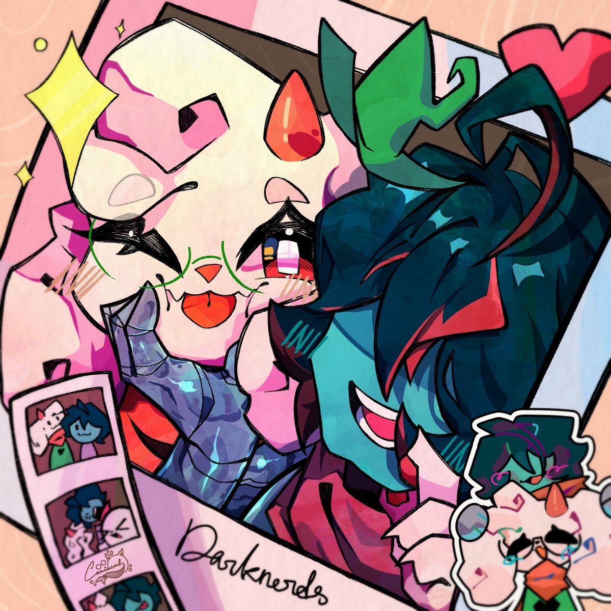 Coniecal's tweet image. Hello again Deltarune peeps. I&apos;ve arrived to give you this freshly baked Kralsei meal, enjoy