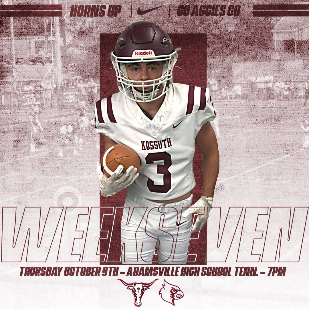 Kossuth High School Football (@aggiefootball25) on Twitter photo 