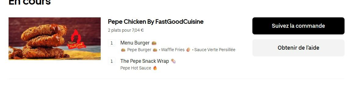 UberCheap_'s tweet image. 🍗🔥 Tu veux manger Pépé Chicken à -50% sur Uber Eats ?
Regarde bien les deux screens 👇
✅ 2 menus complets à prix cassé
✅ Aucun carding, aucune arnaque
✅ 0 risque pour les restos ou les livreurs
💡 Tout passe grâce à des codes promos officiels Uber Eats
Et c’est pas que…