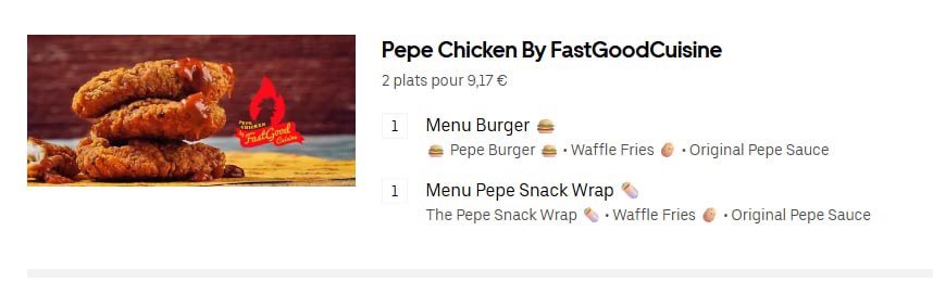 UberCheap_'s tweet image. 🍗🔥 Tu veux manger Pépé Chicken à -50% sur Uber Eats ?
Regarde bien les deux screens 👇
✅ 2 menus complets à prix cassé
✅ Aucun carding, aucune arnaque
✅ 0 risque pour les restos ou les livreurs
💡 Tout passe grâce à des codes promos officiels Uber Eats
Et c’est pas que…
