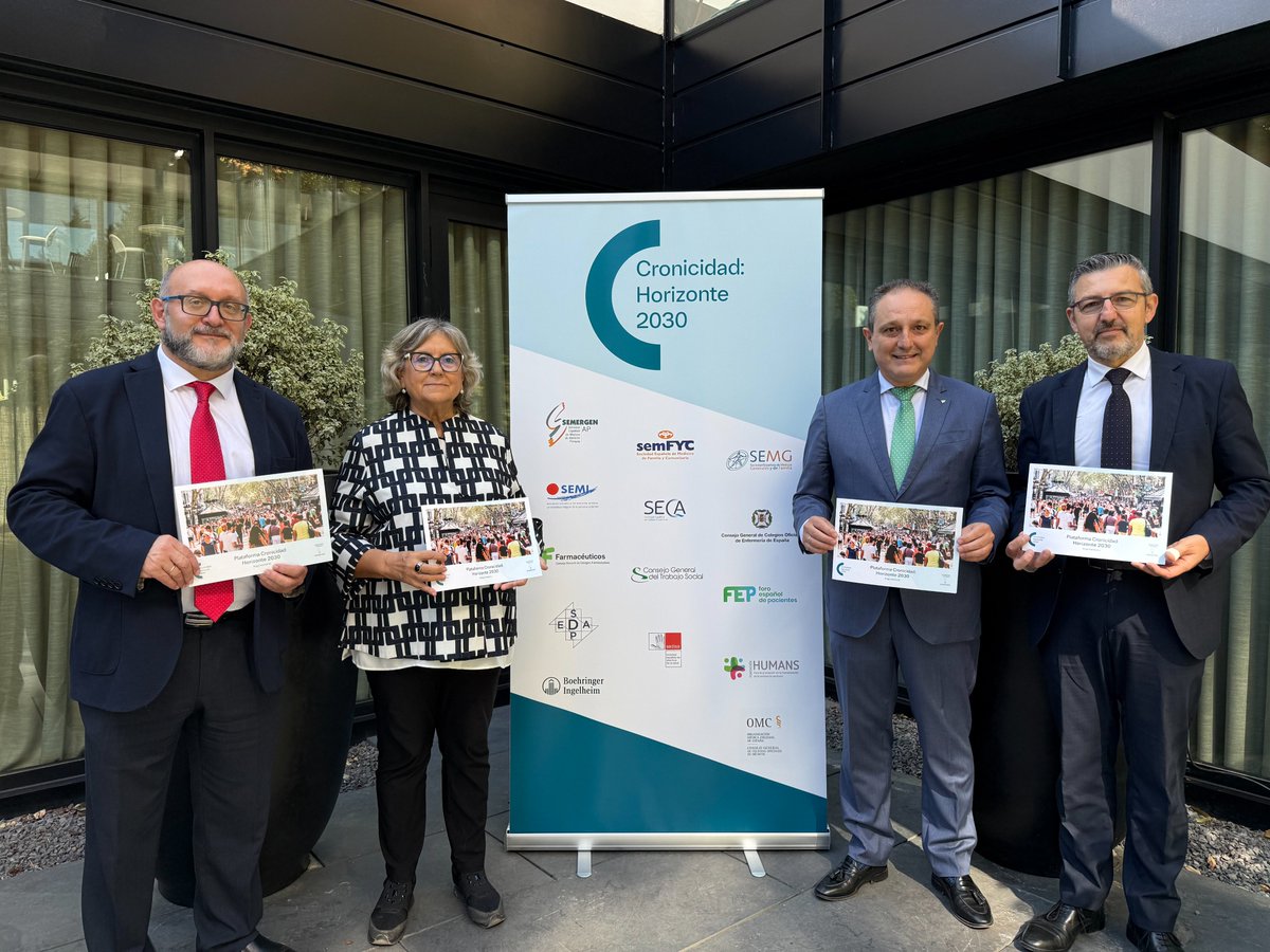 📸 Hoy hemos presentado el nuevo posicionamiento de la Plataforma #CH2030. Un decálogo de desafíos, acompañado de soluciones factibles, para afrontar el nuevo contexto de la cronicidad en España.
Consúltalo aquí 👇
bit.ly/3KGYfI0