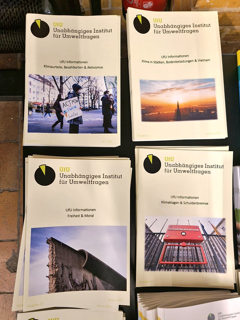 „Umweltwissenschaft bürgernah“ - von beidem könnte #Pankow in diesem Bereich mehr vertragen.  Der Staatssekretär des Ministeriums musste beim Jubiläum des Unabhängigen Instituts für Umweltfragen (UfU) allerdings absagen - parallel sei ein Autogipfel🌳.