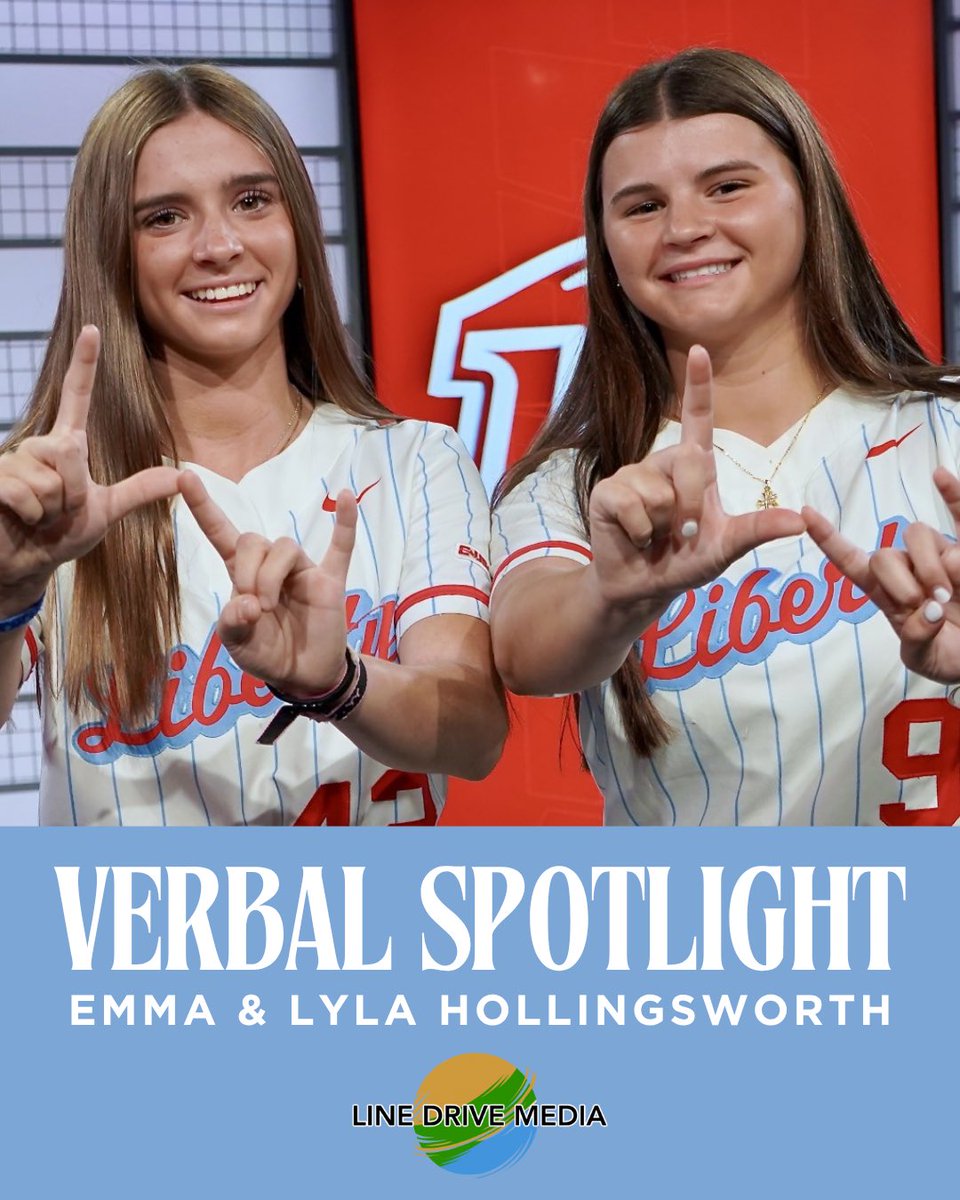 🔦 Verbal Spotlight: The Hollingsworth twins are taking their talents to Liberty! Big moves ahead for this dynamic duo😎🥎 Link below to read more!⬇️

🔗: linedrivemedia.com/news/verbal-sp…

#LineDriveMedia #VerbalSpotlight #LibertySoftball #twins #DynamcDuo <a href="/EmmaHoll2027/">Emma Hollingsworth</a> <a href="/MCathletics1/">Malden Catholic High School Athletics</a>