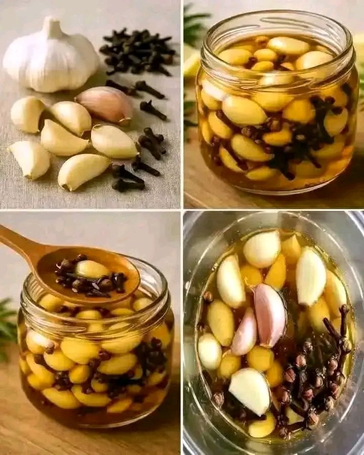 ☕️🌿💪 Men’s Morning Vitality Drink!

Mix 2 tbsp cloves + ½ tsp black pepper + 1 thumb-sized sliced ginger + 50ml olive oil.
Leave to infuse overnight and take 1 spoon every morning on an empty stomach.

✅ Boosts energy, stamina &amp; vitality
✅ Supports blood circulation &amp;