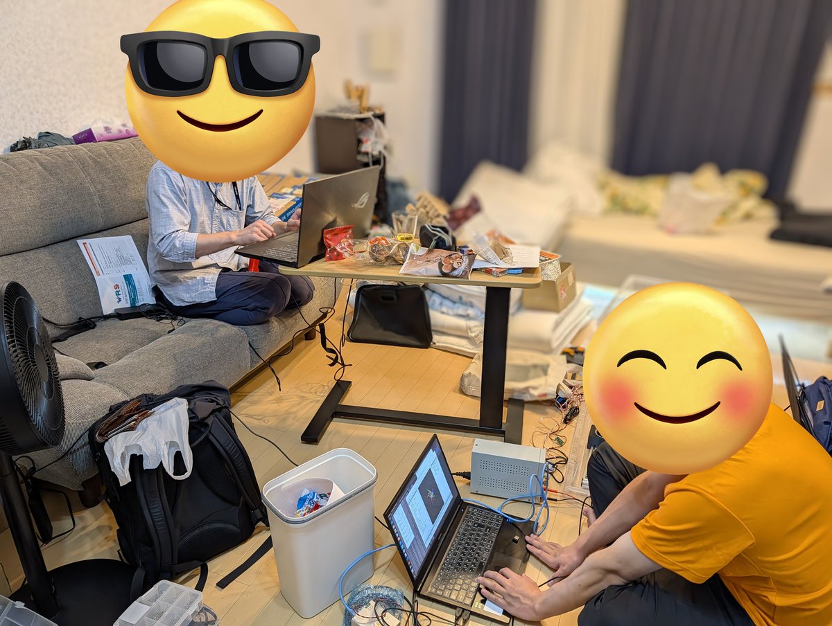 CrossProgress's tweet photo. WRS直前の進捗会が行われています！ https://t.co/QyoduHk8VJ