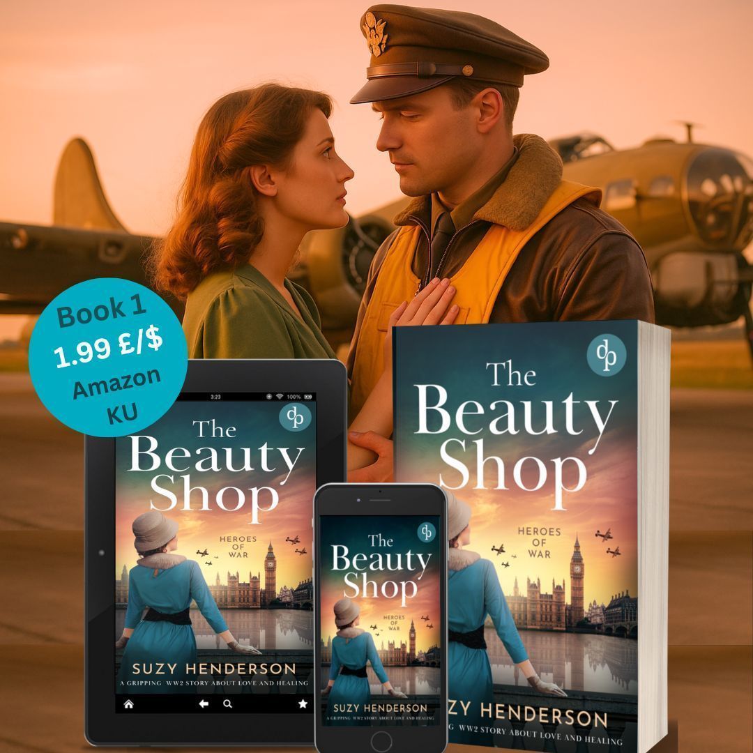 The war is relentless. The losses, unbearable.
B-17 pilot John Mackenzie finds solace in Stella—but can love endure when the skies are filled with fire? 
Start the series now.

mybook.to/thebeautyshop

#histfic #readingcommunity #HistoricalRomance #ww2