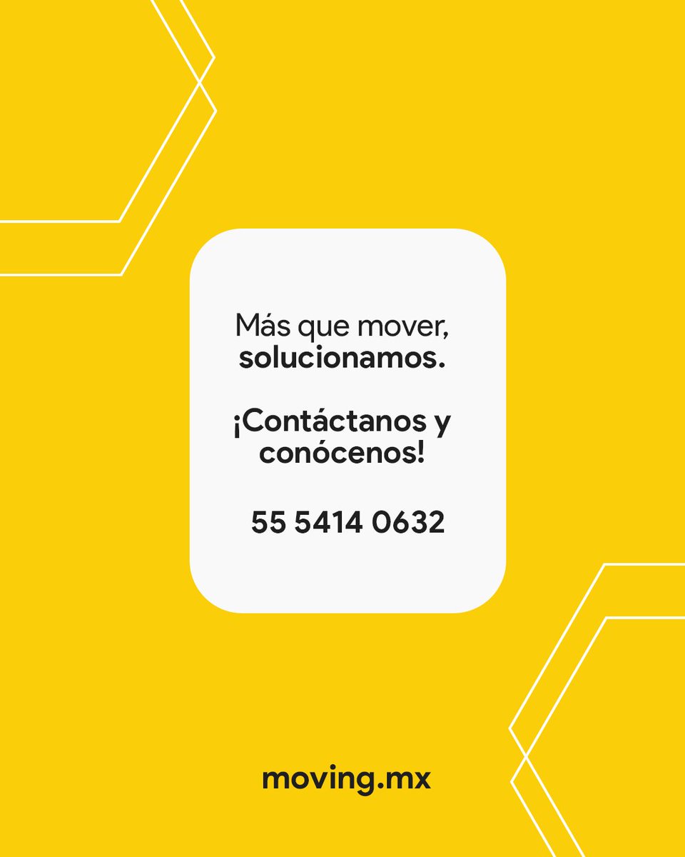 mxmoving's tweet photo. 🚛 Reubicación Corporativa sin pausas.

Optimizamos tiempos, cuidamos tu mobiliario y nos adaptamos a tus equipos.

Tu expansión no se detiene, ¡tu mudanza tampoco!

📲 Cotiza hoy: +52 55 5414 0632
🌐 https://t.co/2ntUmkqeb8
#ReubicaciónCorporativa #CrecimientoEmpresarial https://t.co/HfvKs3rWKl