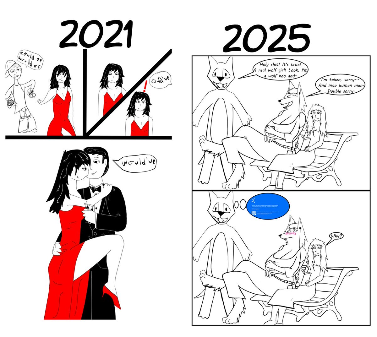 HowlingWildCard's tweet image. I could... use some more consistent practice XD