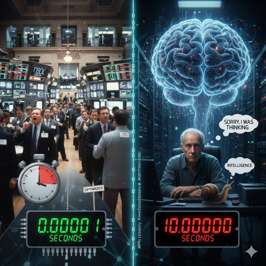 hguerreroo's tweet image. When did we decide that 10s of latency for an API call is fine… just because it uses an LLM?
We optimized for milliseconds for years — now we call “thinking time” progress.
Smart systems shouldn’t be this slow.

#APIs #Latency #AI #LLM