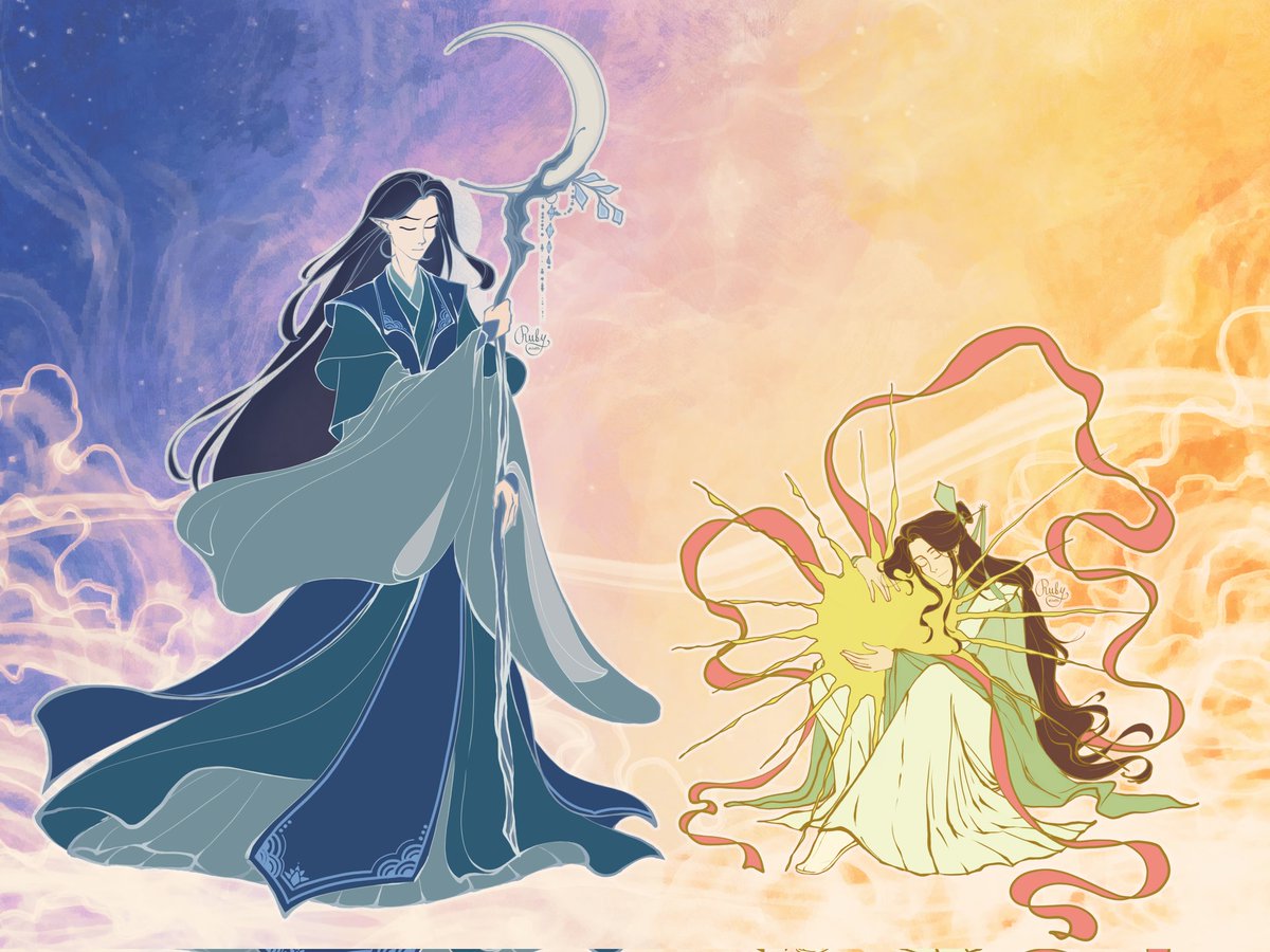 #TGCF #beefleafweek2025 #beefleaf

Day 3: Sun and Moon