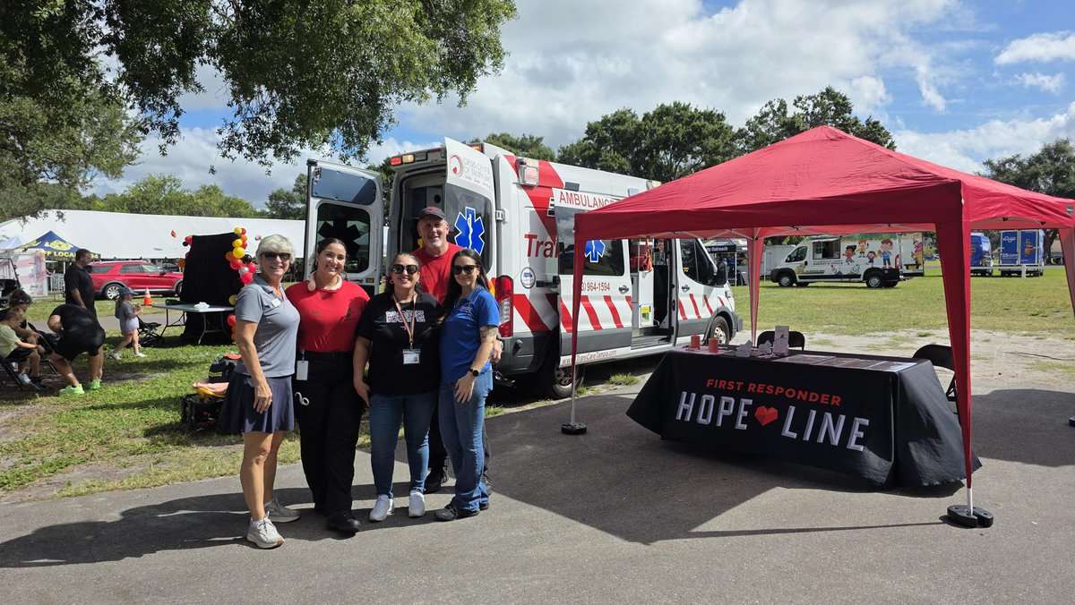 First Responder Hope Line tweet media