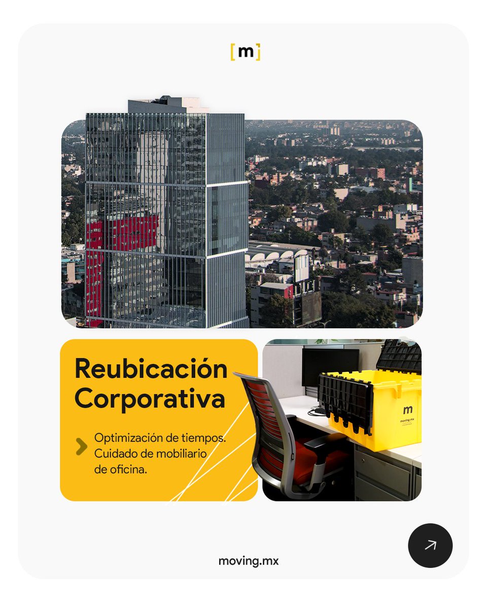 mxmoving's tweet photo. 🚛 Reubicación Corporativa sin pausas.

Optimizamos tiempos, cuidamos tu mobiliario y nos adaptamos a tus equipos.

Tu expansión no se detiene, ¡tu mudanza tampoco!

📲 Cotiza hoy: +52 55 5414 0632
🌐 https://t.co/2ntUmkqeb8
#ReubicaciónCorporativa #CrecimientoEmpresarial https://t.co/HfvKs3rWKl