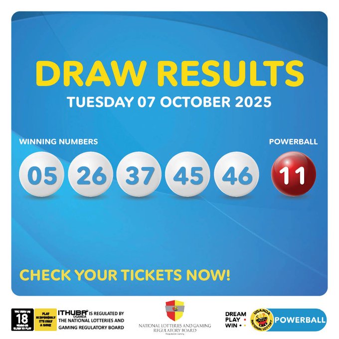 Powerball: Results for (7/10/2025)