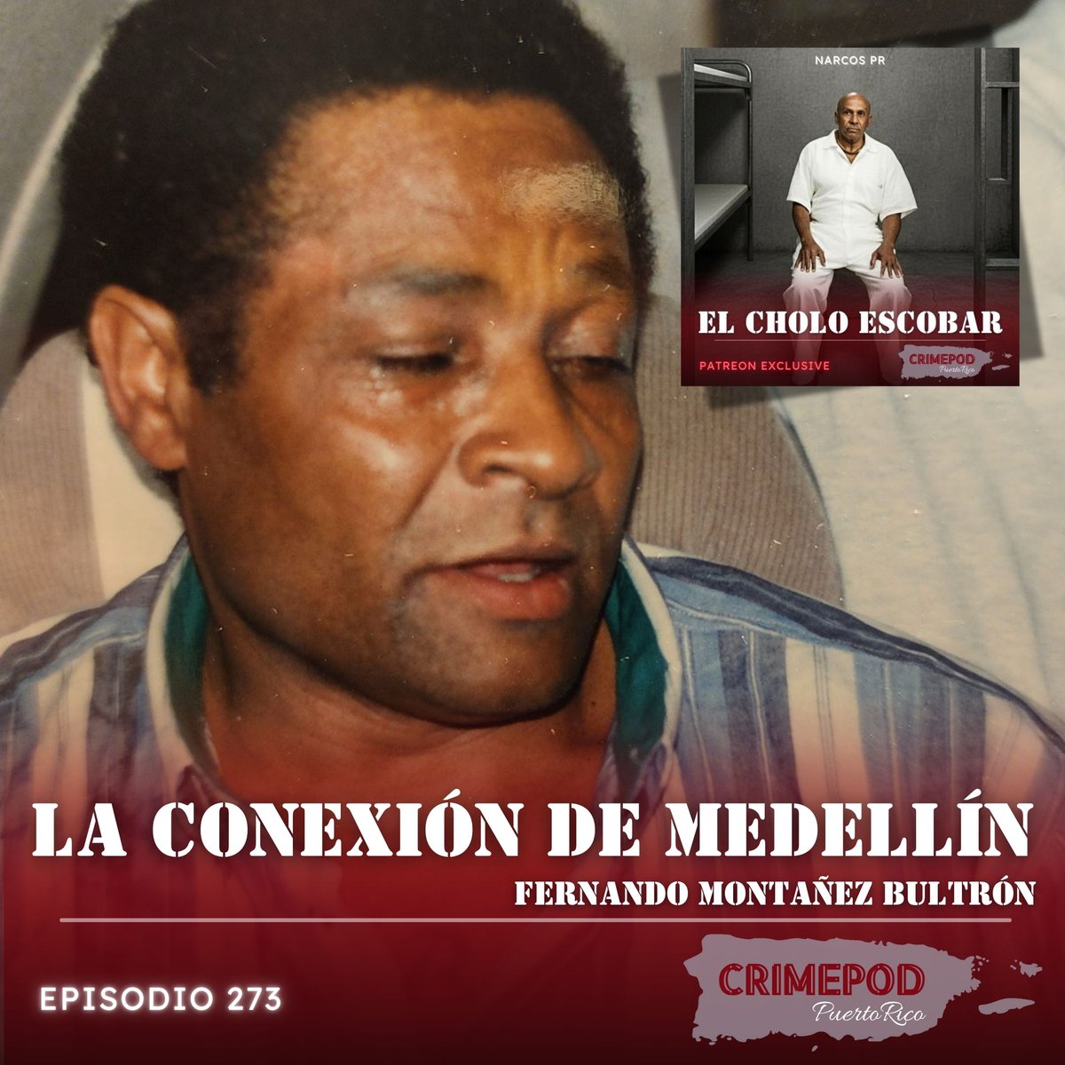 Proximo Episodio

Conoce la historia de Fernando Montañez Bultrón, un exnarco conectado al Cartel de Medellín, que recientemente volvió a los titulares tras ser acusado de asesinato.

Disponible desde este miércoles en todas las plataformas.

 #CrimepodPR #PuertoRico #TrueCrime