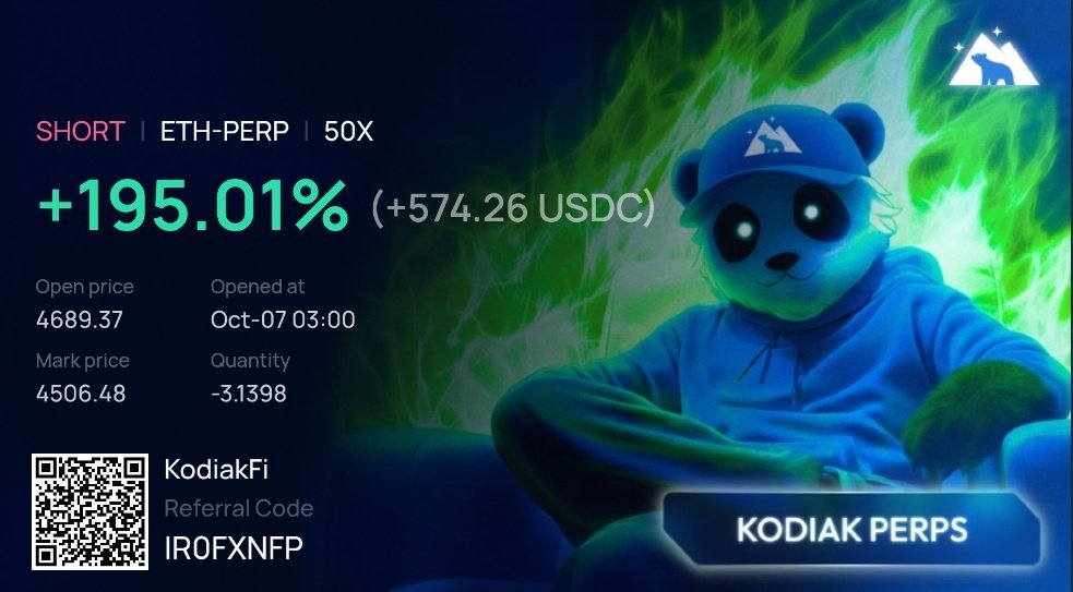 Its DEX season and monk likes being super early.

A DEX called <a href="/KodiakFi/">Kodiak</a> just launched today (multiple chain including berachain)

And monk is onboard.

If you like being early then it's your turn.

berps.kodiak.finance/?ref=MONK