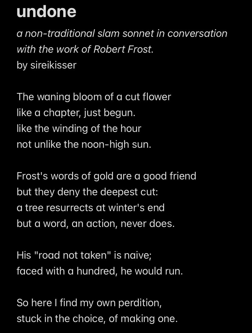 sireikisser's tweet image. I've taken up journaling as a way to vent my feelings and control the urges as @eitoverstherapy suggested. here is the resulting poem about my decision paralysis. please be kind. i'm being #vulnerable