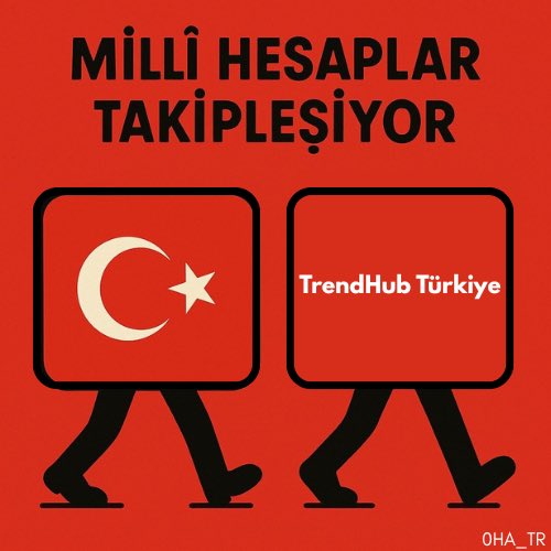 📍Güçlü bir takipleşme etkinliğidir.

Sadece yapmanız gereken rt ve yoruma 🇹🇷 bırakanı takip etmek.✍🏻