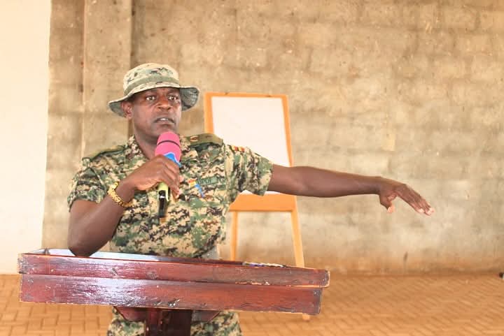 GideonSsekidde's tweet image. &quot;Brig. Gen. Fred Mwesigye urges Battle Group 45 troops to maintain discipline for peacekeeping mission in Somalia. Key qualities for disciplined soldiers: loyalty, respect &amp;amp; good health. Financial literacy also emphasized for personal growth. #Peacekeeping #Discipline
#UPDF
#UPF