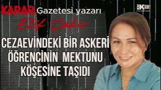 Komtanları, yatakhaneden alıp araca bildirip kışla dışına çıkartılmış.
Polisi arayıp teslim olmuşlar, silah kullanmamış, şiddet yok.
Dosyasında tek bir suç delili yok.
Ama ağırlaştırılmış müebbet hapis.
Bir erin gazeteci <a href="/elifcakirr/">Elif Çakır</a>'a yazdığı mektup.
👇
youtu.be/lE3u3JFbXBc?si…