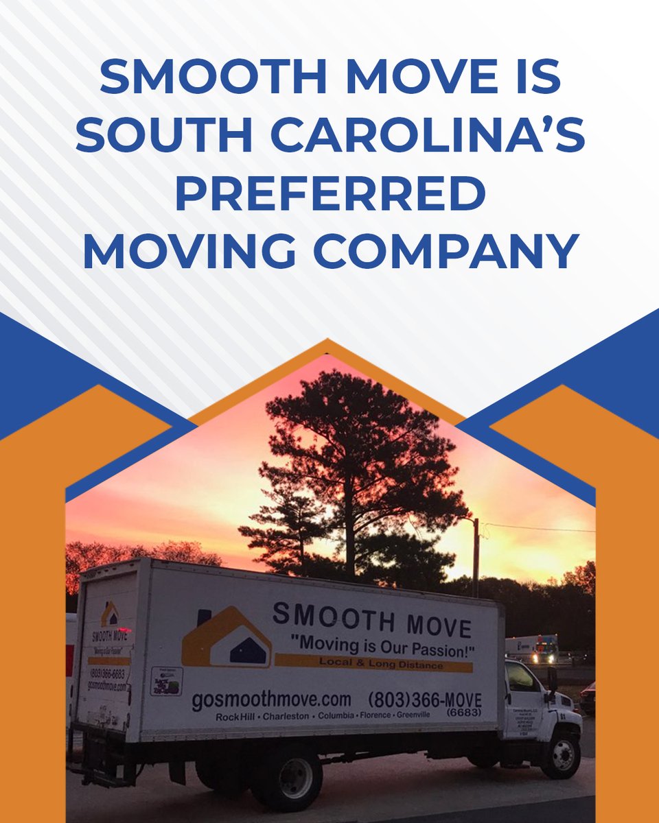 SmoothMoveRH's tweet image. Smooth Move is South Carolina’s preferred moving company, trusted for reliable and stress-free moves. We handle your belongings with care, so you can relax and enjoy a smooth transition to your new home

USDOT# 2823802
#smoothmove #packingandmoving #scmovingcompanies