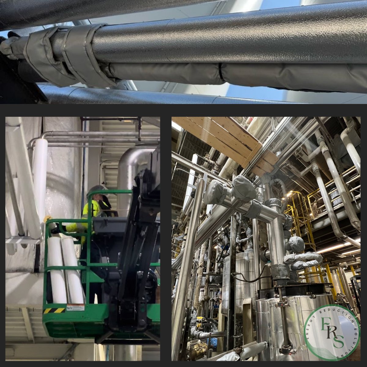 ERSInsulation's tweet image. Don&apos;t let heat escape like an open window in winter!  At ERS Insulation, we ensure every hot surface is properly insulated.
Schedule a site visit today!
#InsulationMatters #SaveMoney