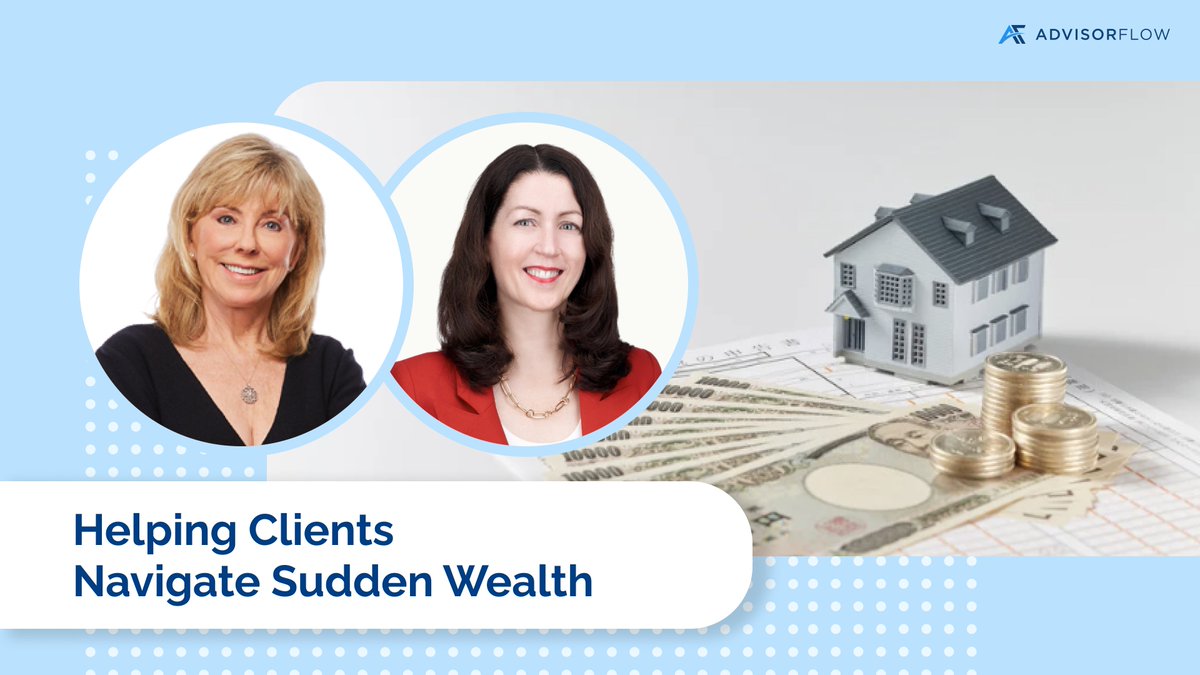 AdvisorFlow's tweet image. 💰 Sudden wealth can be stressful. Advisors help clients navigate both numbers and emotions.
As @AlishaHiyate reports for @advisorca with insights from Vanessa Flockton of @nicolawealth, empathy & trust matter as much as returns.
Read more here: bit.ly/3IHBXW5