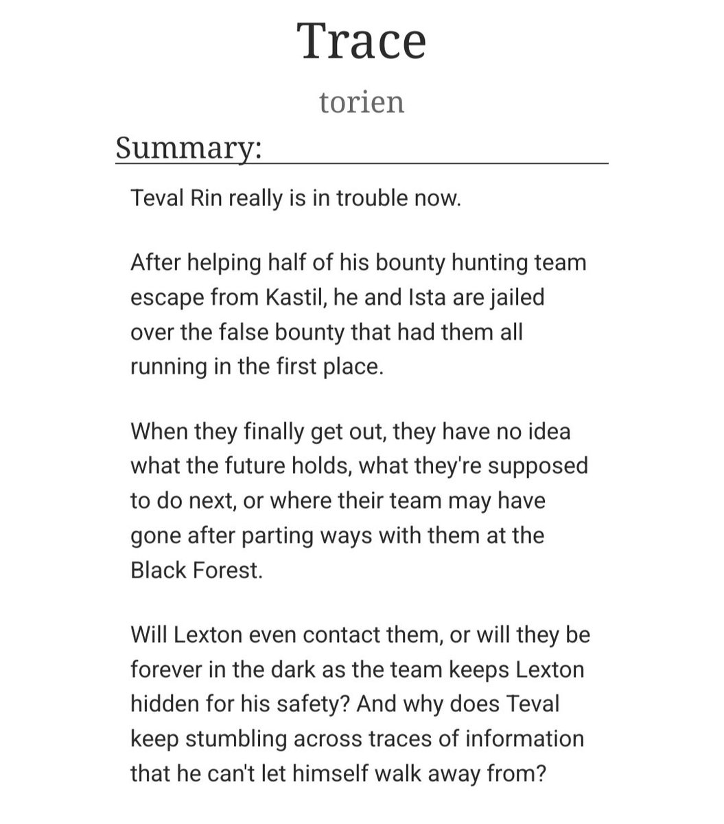 LotusBanter's tweet photo. 🌱 Trace (pt 2)

🌿 m/m
🌿 fantasy, adventure
🌿 124k, complete
➡️ https://t.co/DMgEQLD9Qy https://t.co/8LURazodQm