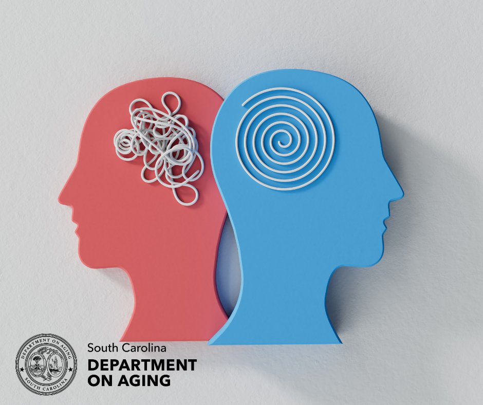 South Carolina Department on Aging (@agingsc) on Twitter photo When considering cognitive impairment in older adults, there are 3 Ds that are important to understand: dementia, delirium, and depression.
Learn more at tinyurl.com/2awp8yjn When considering cognitive impairment in older adults, there are 3 Ds that are important to understand: dementia, delirium, and depression.
Learn more at tinyurl.com/2awp8yjn