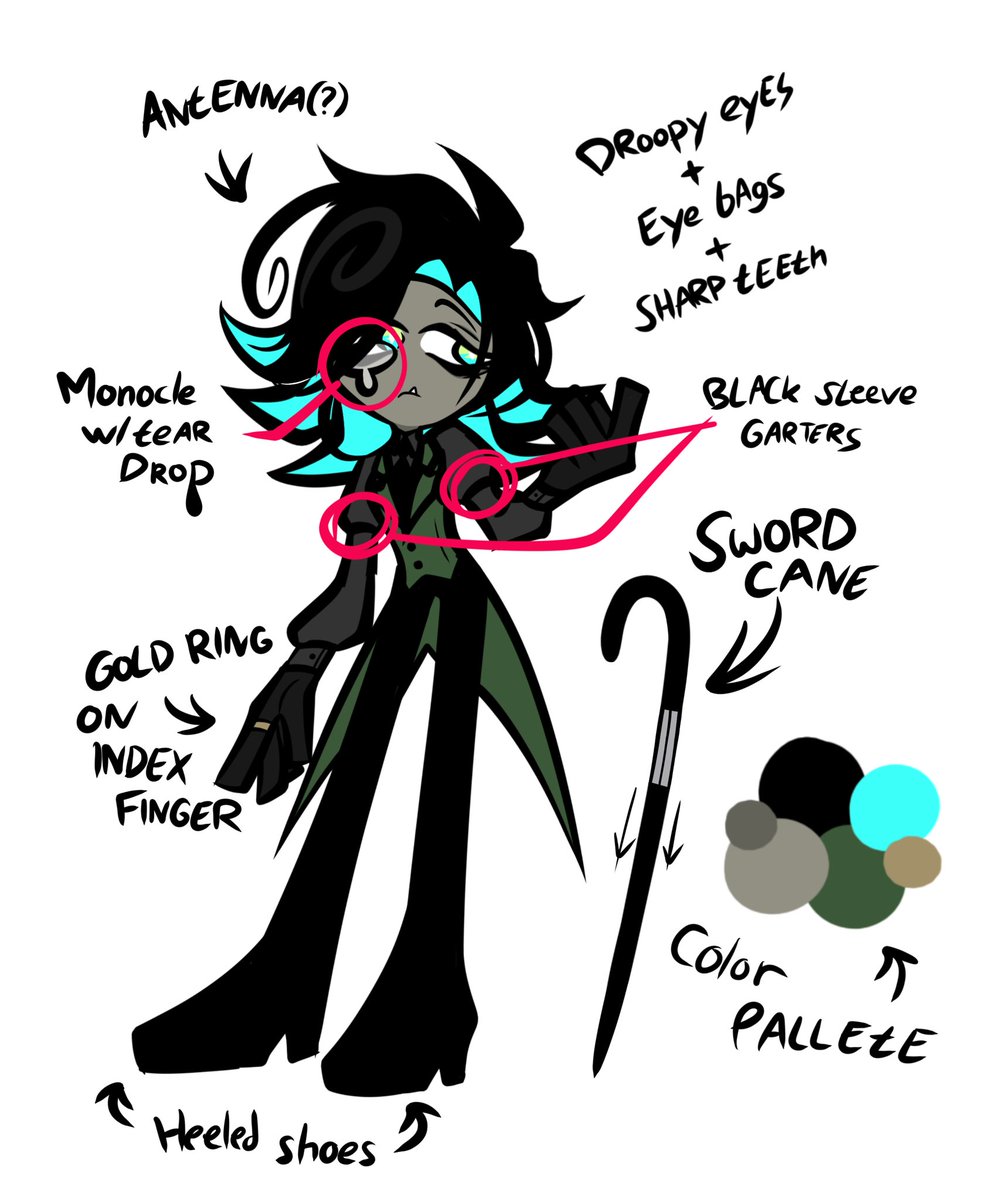 A slight redesign and lil’ guide about my sona 🫴