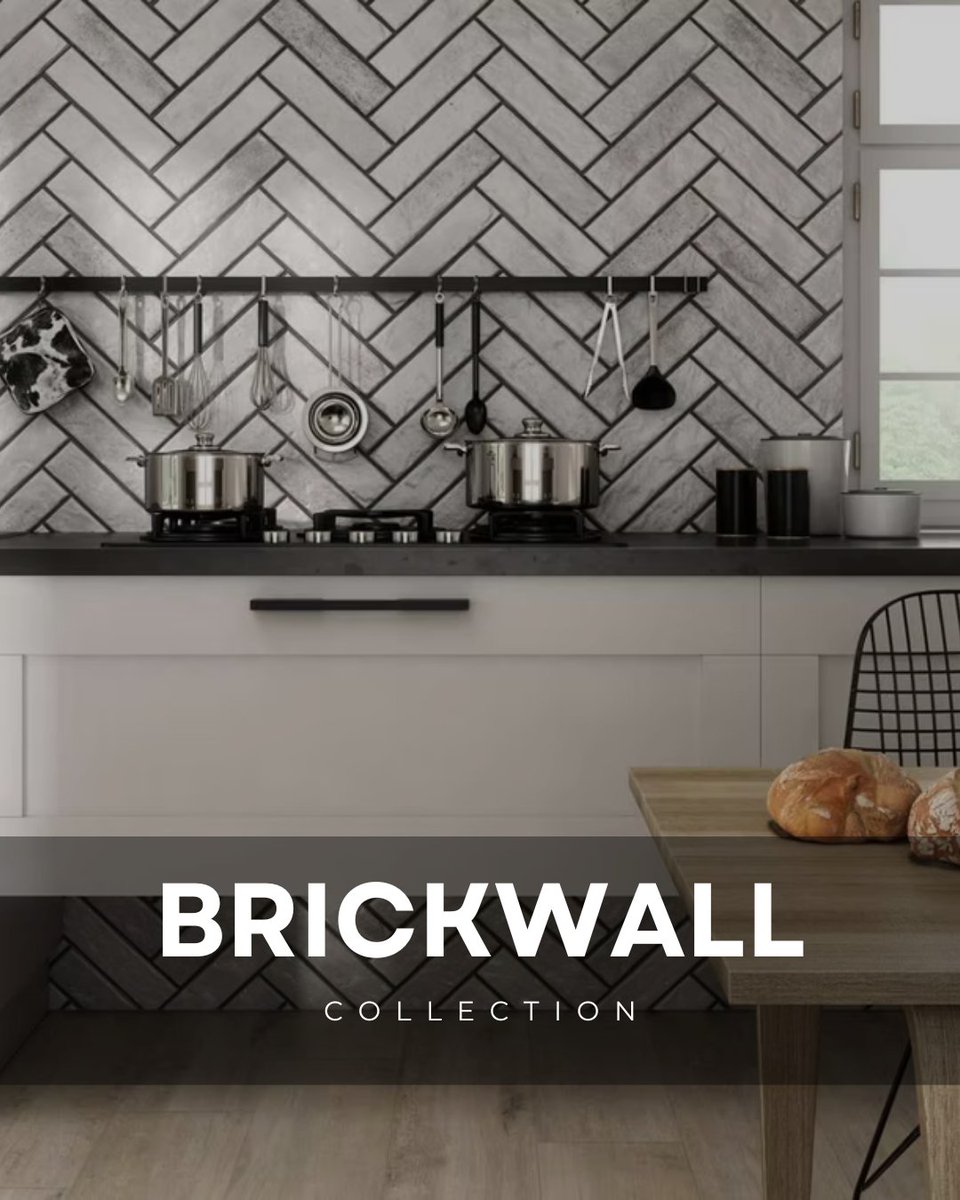 armatile's tweet image. Transform your space with our Brickwall Collection! Perfect for kitchens, bathrooms, or living areas. Make a statement with bold or neutral tones. 📍 Available at all Armatile showrooms #BrickwallCollection #TileDesign #KitchenInspo #BathroomInspo #TileStyle #Armatile