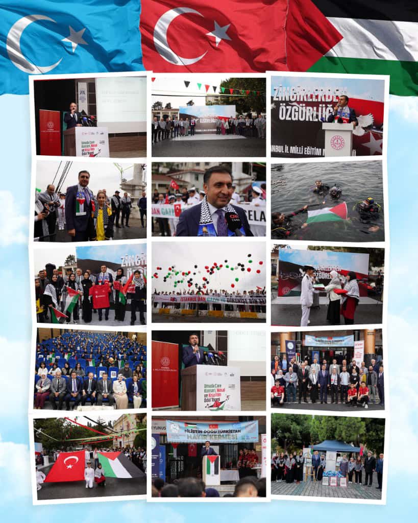 🇵🇸 Bugün Sultanahmet’ten Beşiktaş’a, Doğu Türkistan’dan Gazze’ye uzanan yürek birliğiyle öğrencilerimiz, öğretmenlerimiz ve velilerimiz insanlığın vicdanına ses oldular.

Sanatın, serginin, konserin ve duaların birleştiği anlamlı günde; çocuklarımız bir kez daha gösterdi ki