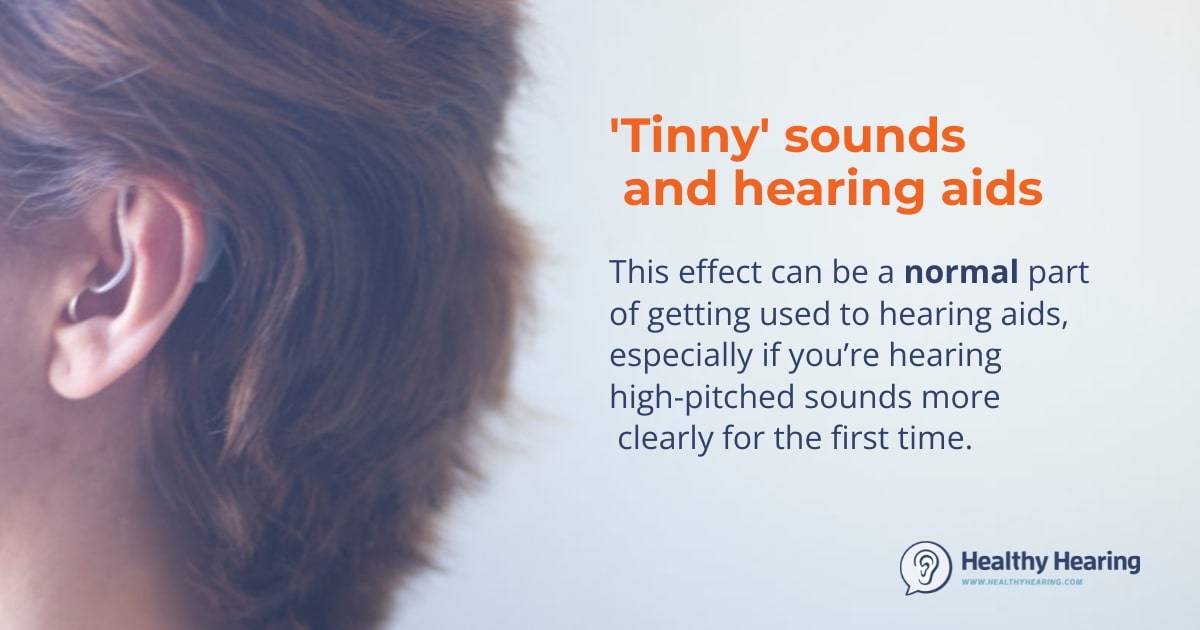 👂If your new hearing aids make sounds seem tinny or sharp, you’re not alone. 
 
It’s usually temporary as your brain adjusts — but sometimes, your settings or device may need a tweak.

Learn more in our full article: ow.ly/Zui150X7f8T