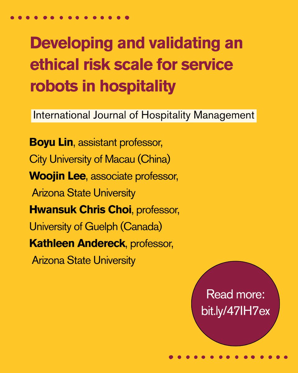 ASUCommunities's tweet image. This fall, #CRD faculty published groundbreaking research in leading academic journals. As the new academic year begins, we celebrate their scholarly contributions that advance knowledge and strengthen our #CommunityForGood.

Read more: linktr.ee/ASUCommunities