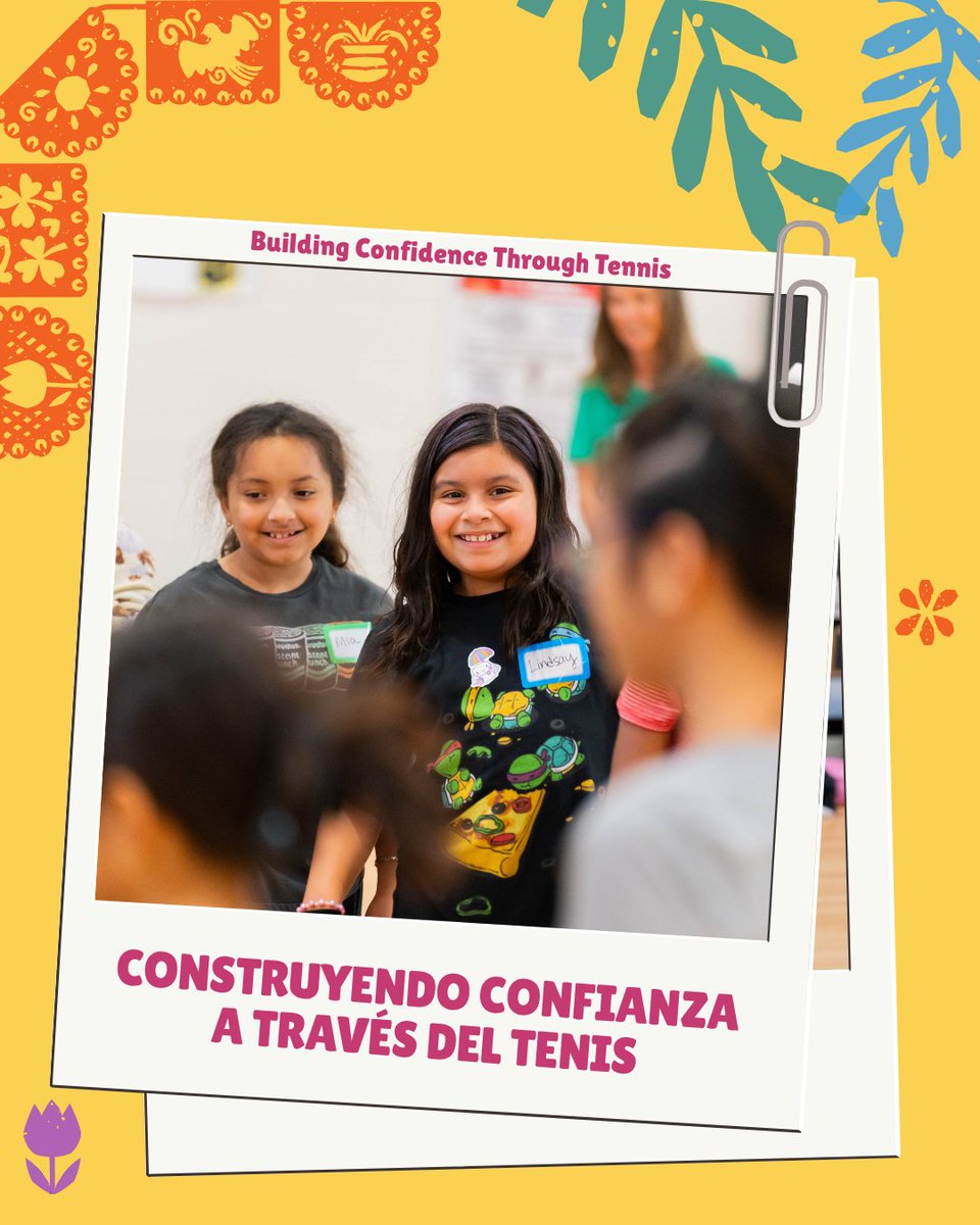 On the court and beyond, girls are growing in confianza, fuerza y comunidad 🌟

GRTC™ empowers young girls to shine through tennis. They are creating friendships, learning teamwork, and embracing the game in both English and Spanish🎾

#girlsrulethecourt #hispanicheritagemonth
